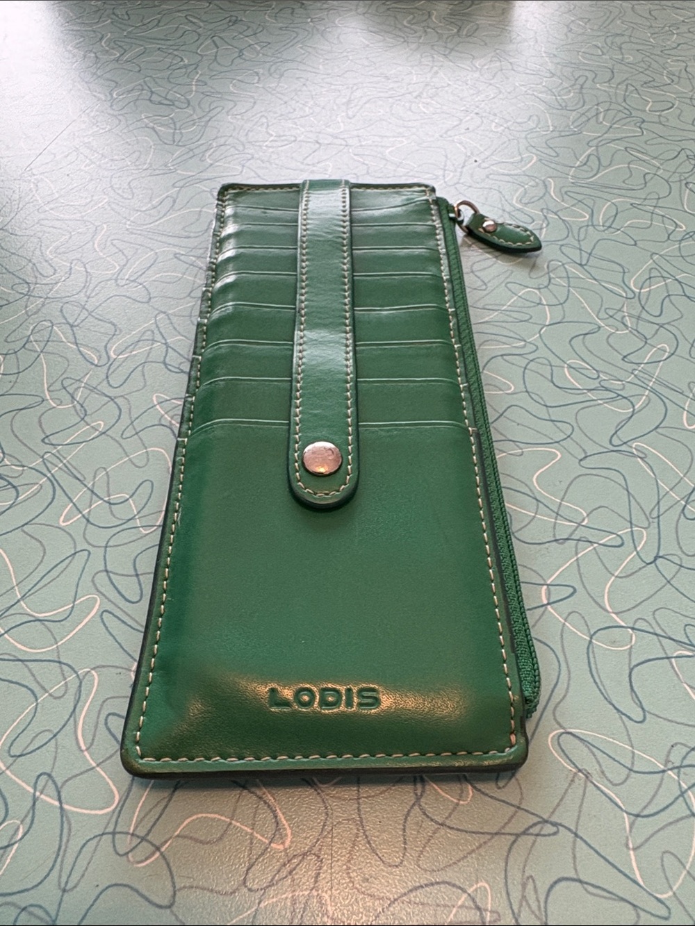 LODIS LEATHER CARD HOLDER/SLIM WALLET